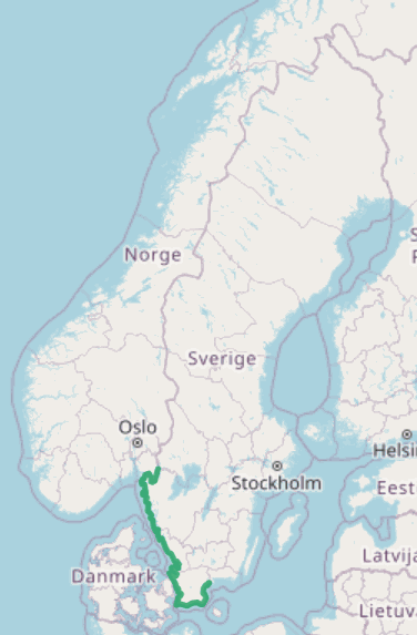 Utbredningskarta – var Sockertång växer i Sverige